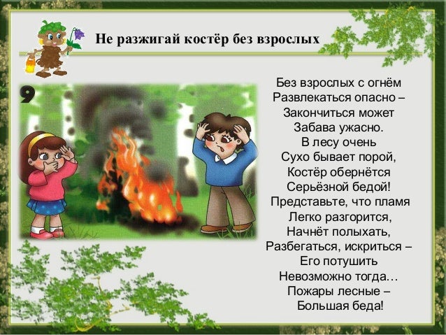 Раскраска поведение в лес Раскраска поведение в лес